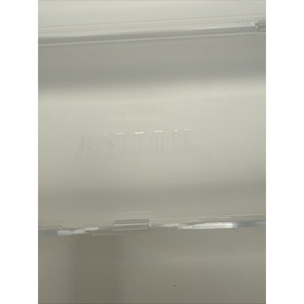 Nike Eye Glasses Case Hard Shell Sunglasses Case Frosted Clear Nike Swoosh Lg - Picture 4 of 6